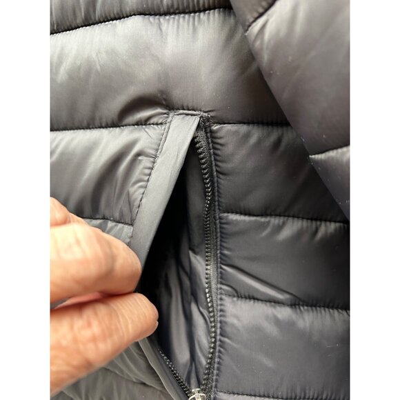 Ozark Trail Packable Puffer Jacket Mens XL Black Quilted Insulated Zip Coat - Picture 4 of 12